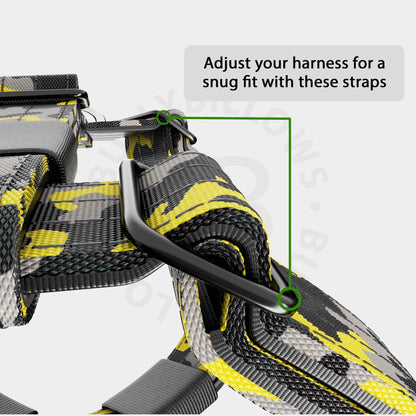 Anti-Pull TRI-Harness® | Training Dog Harness for All Breeds - Lightning