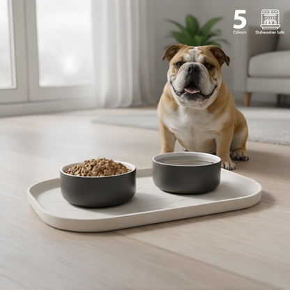 Dog Bowl Non-Slip Protective Mat
