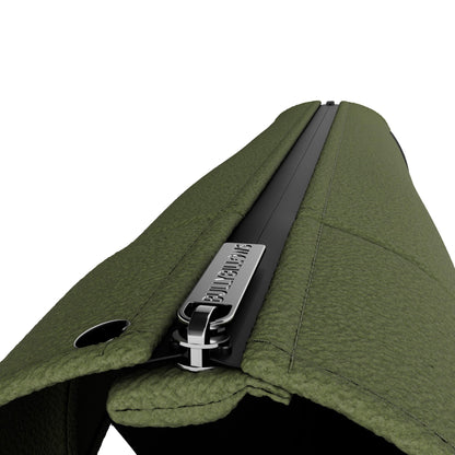 Dog Fleece With Zip - Khaki