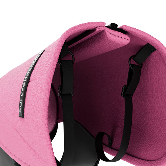 Dog Fleece With Zip - Pink