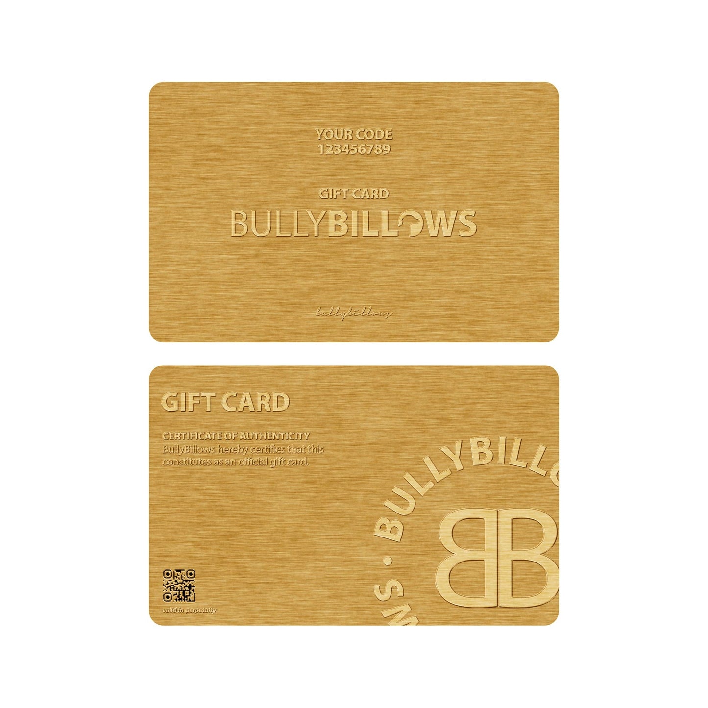 Gift Cards Physical