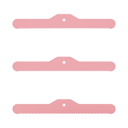 3-Piece Spare Deshedding Blade Set - Pink