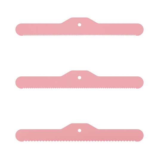 3-Piece Spare Deshedding Blade Set - Pink