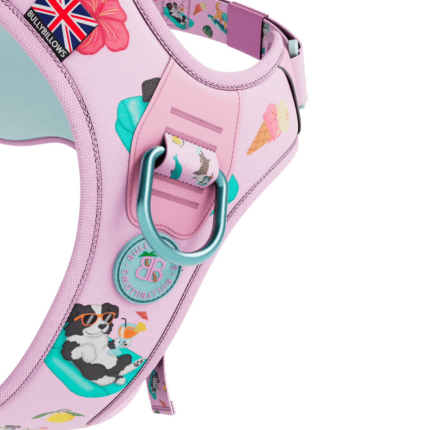 Anti Pull Hurricane Harness Lighter | With Handle - Prismra Pink
