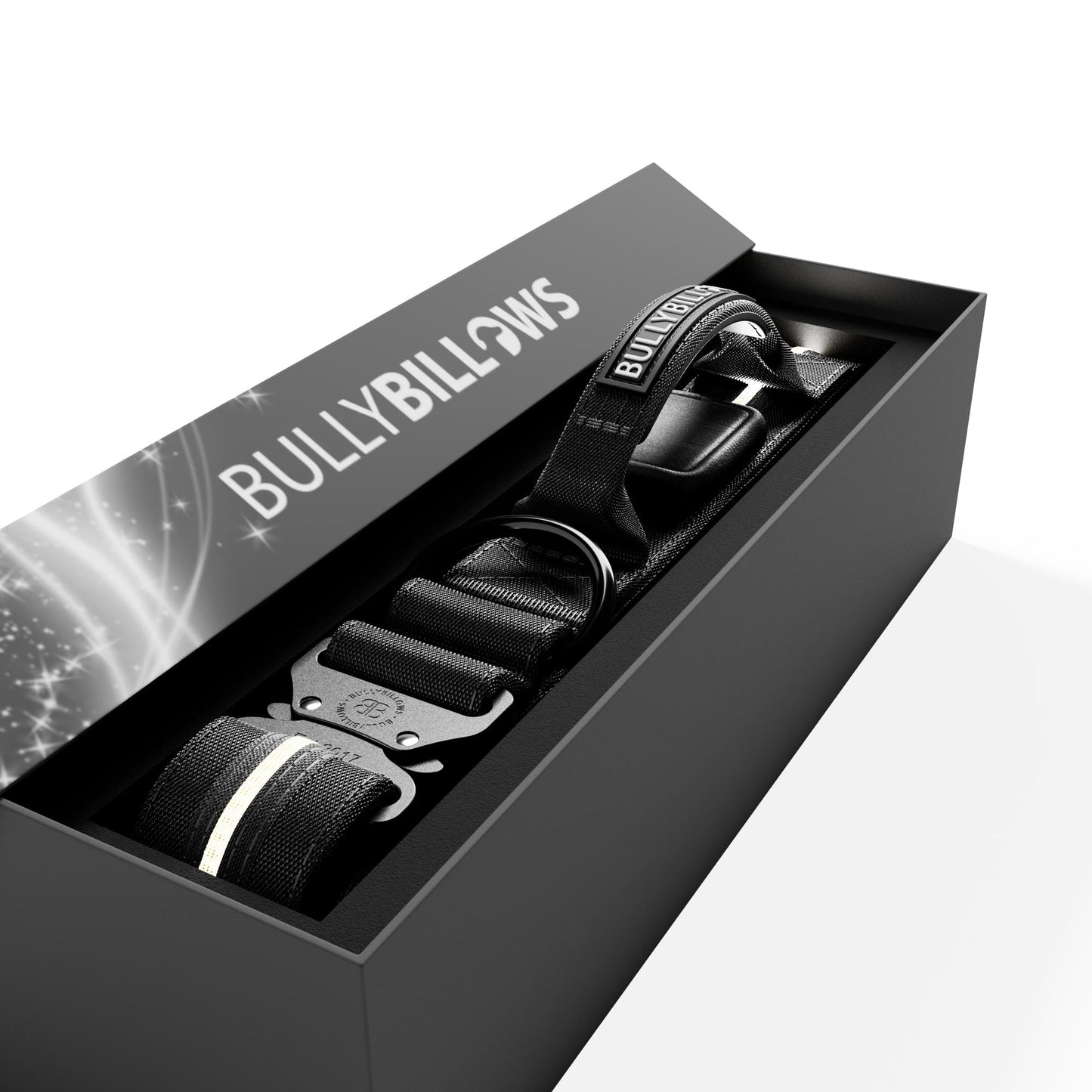 2.5cm Light Up LED Combat® Collar | With Handle & Secure Clip