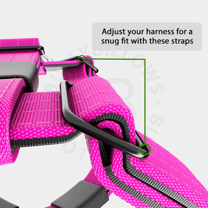 Anti-Pull TRI-Harness® | Training Dog Harness for All Breeds - Magenta