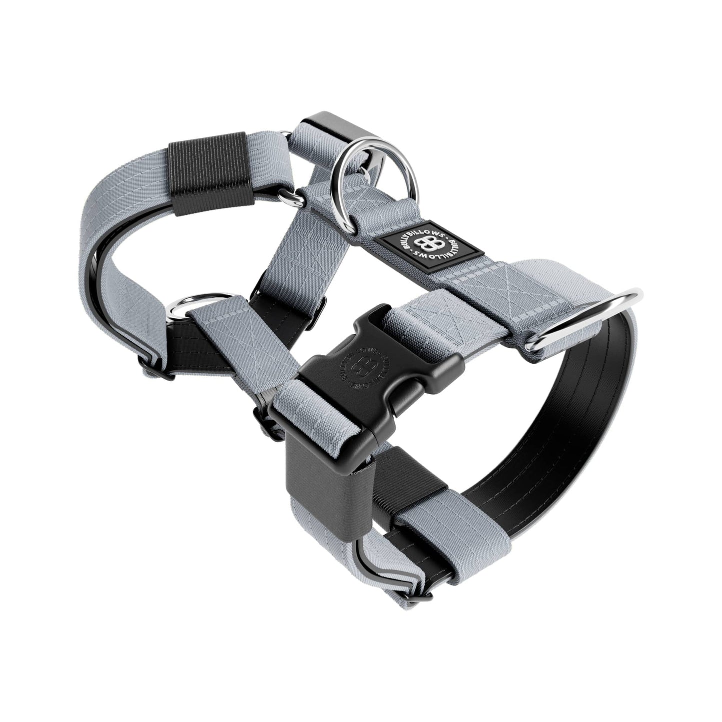 Anti-Pull TRI-Harness® | Training Dog Harness for All Breeds - Metal Grey