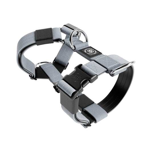 Anti-Pull TRI-Harness® | Training Dog Harness for All Breeds - Metal Grey