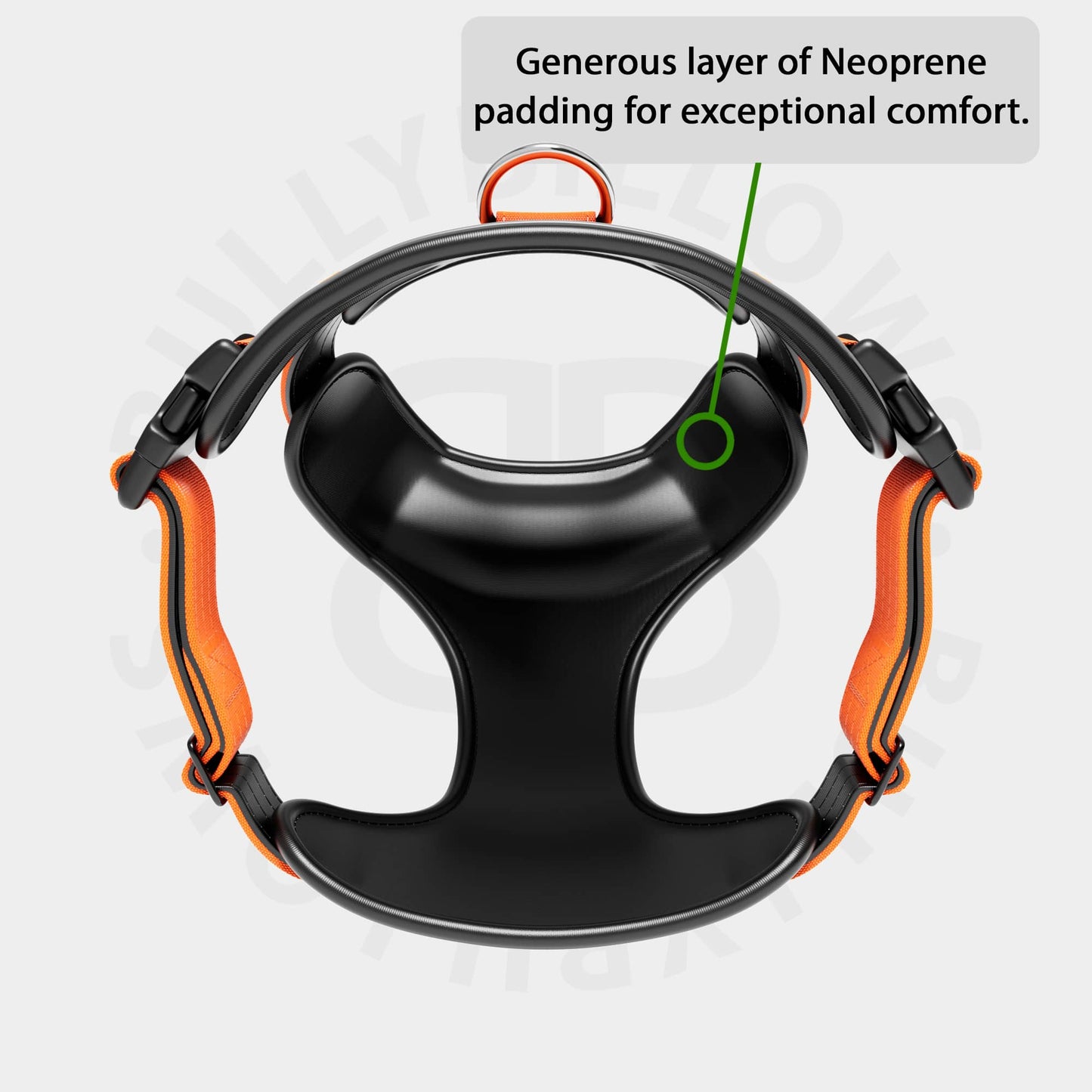 Comfort Premium Harness | Non Restrictive - Orange