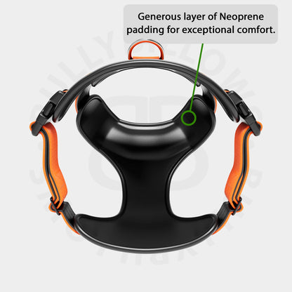 Comfort Premium Harness | Non Restrictive - Orange