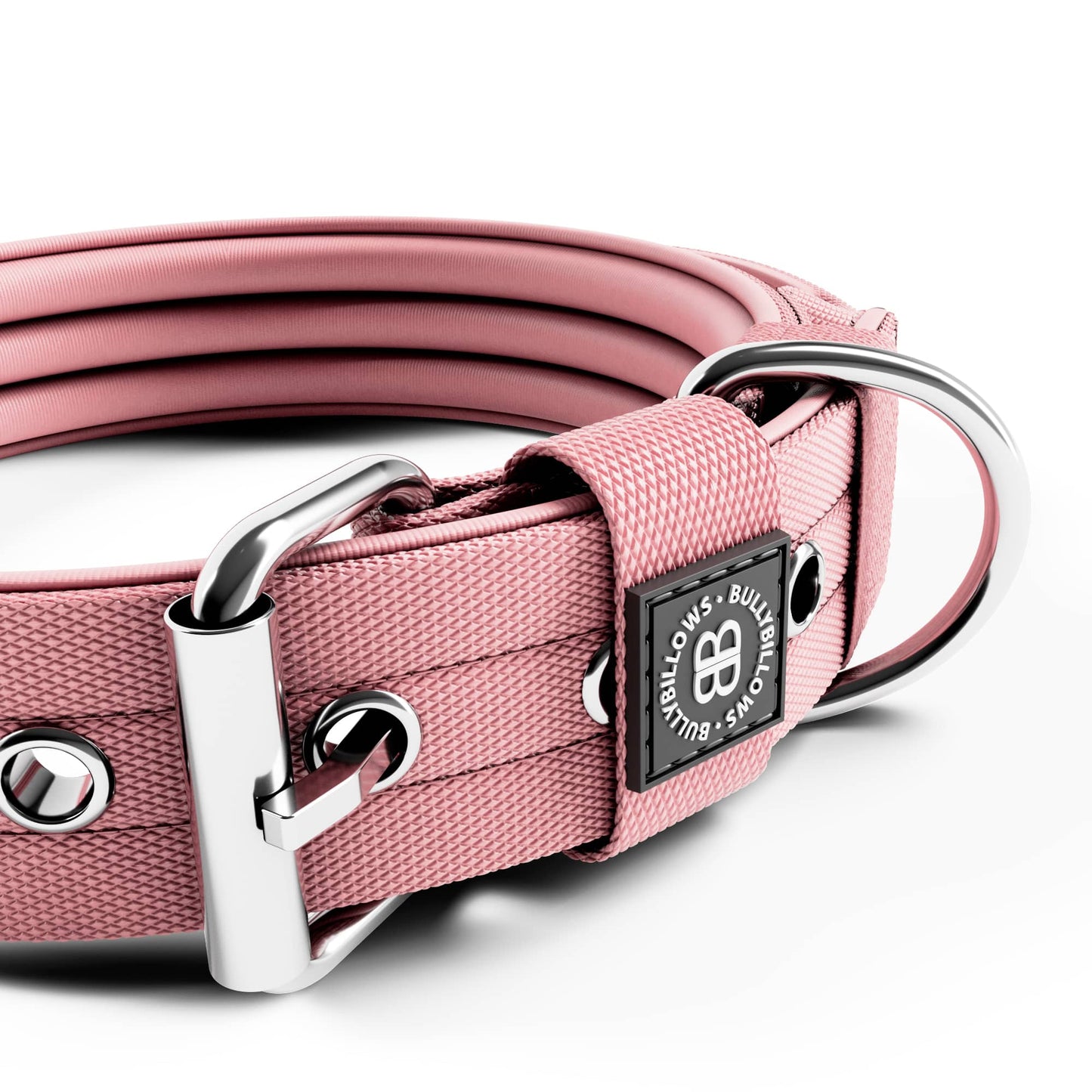 4cm Pin Buckle Collar | No Handle - Pink