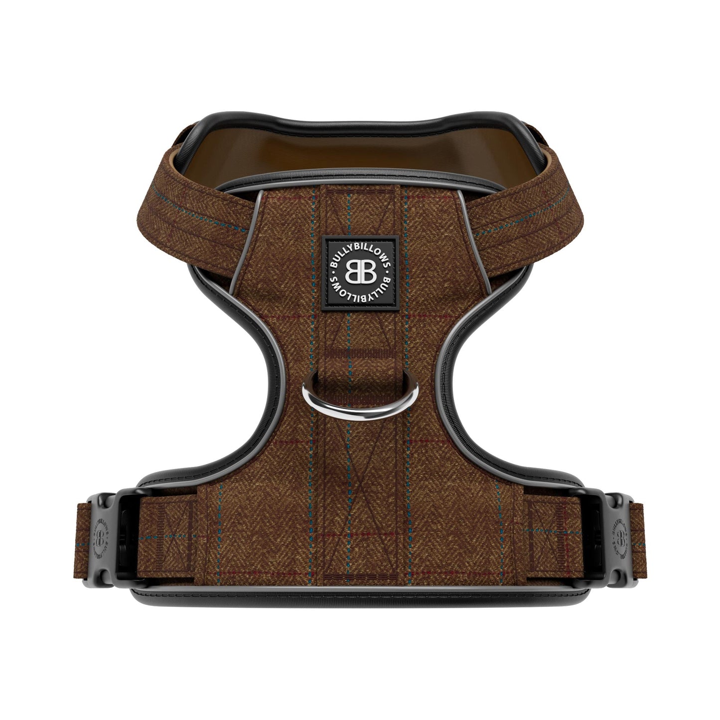 Premium Comfort Herringbone Harness | Non Restrictive - Classic Tan
