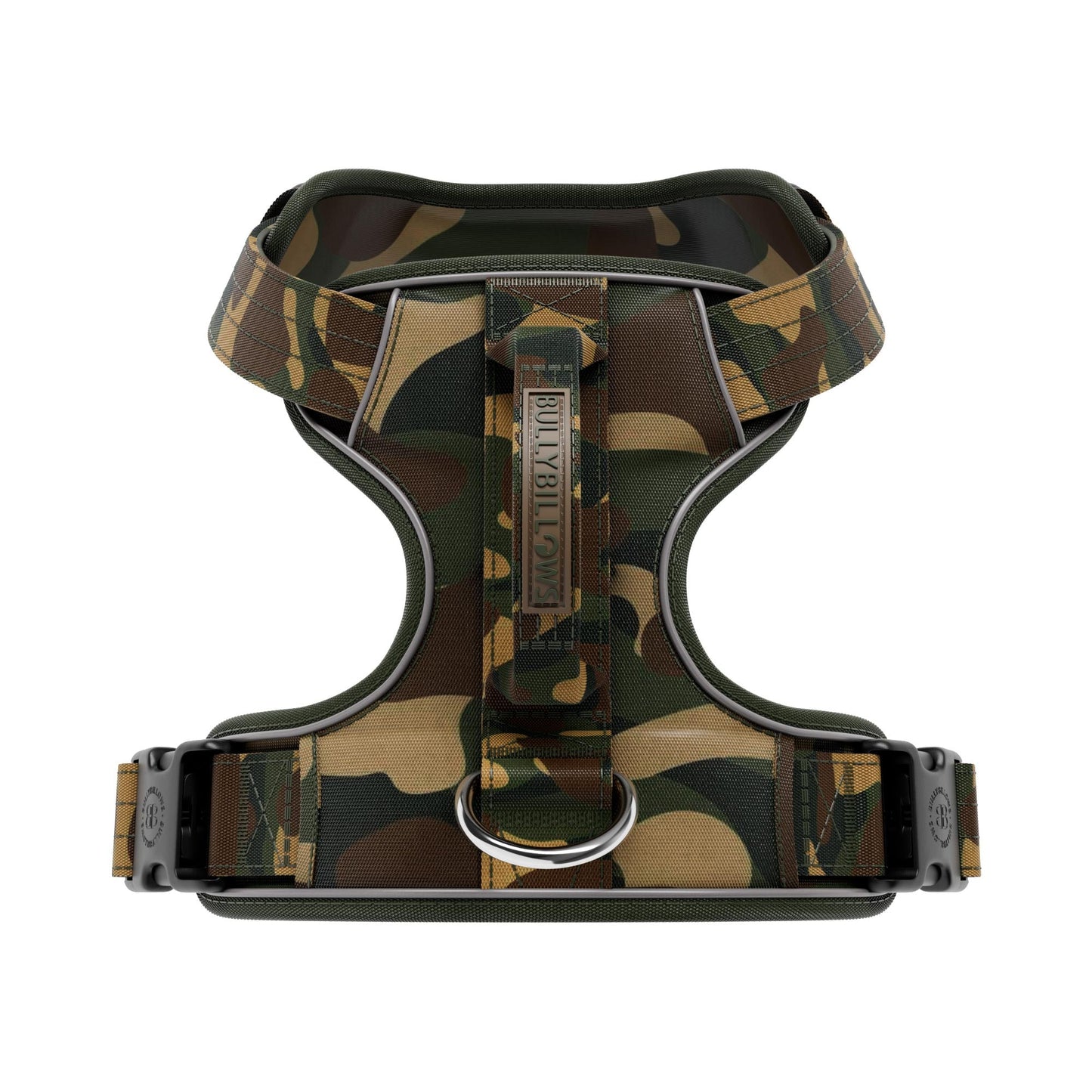 Comfort Premium Harness | Non Restrictive - Green Camouflage