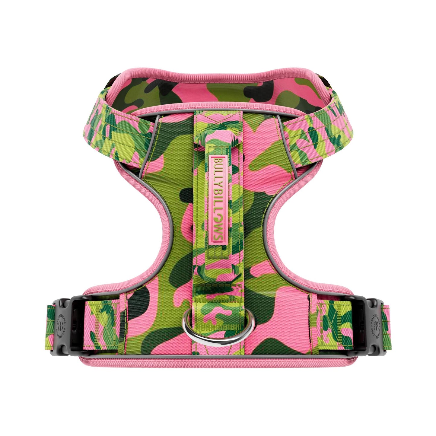 Comfort Premium Harness | Non Restrictive - Pink Camouflage