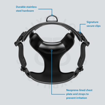 Comfort Premium Harness | Non Restrictive - Light Blue