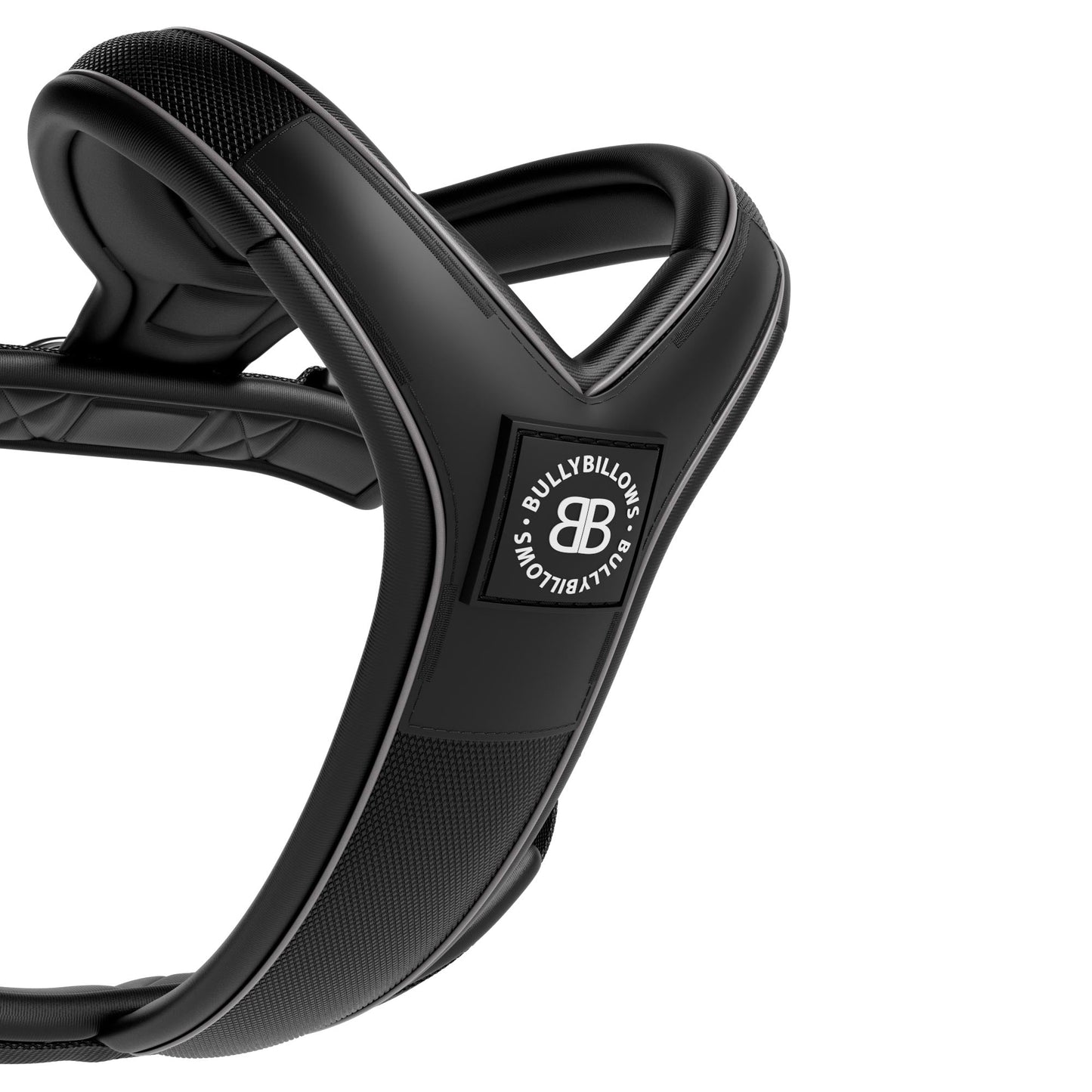 Slip on Harness | Foam Padded - Black
