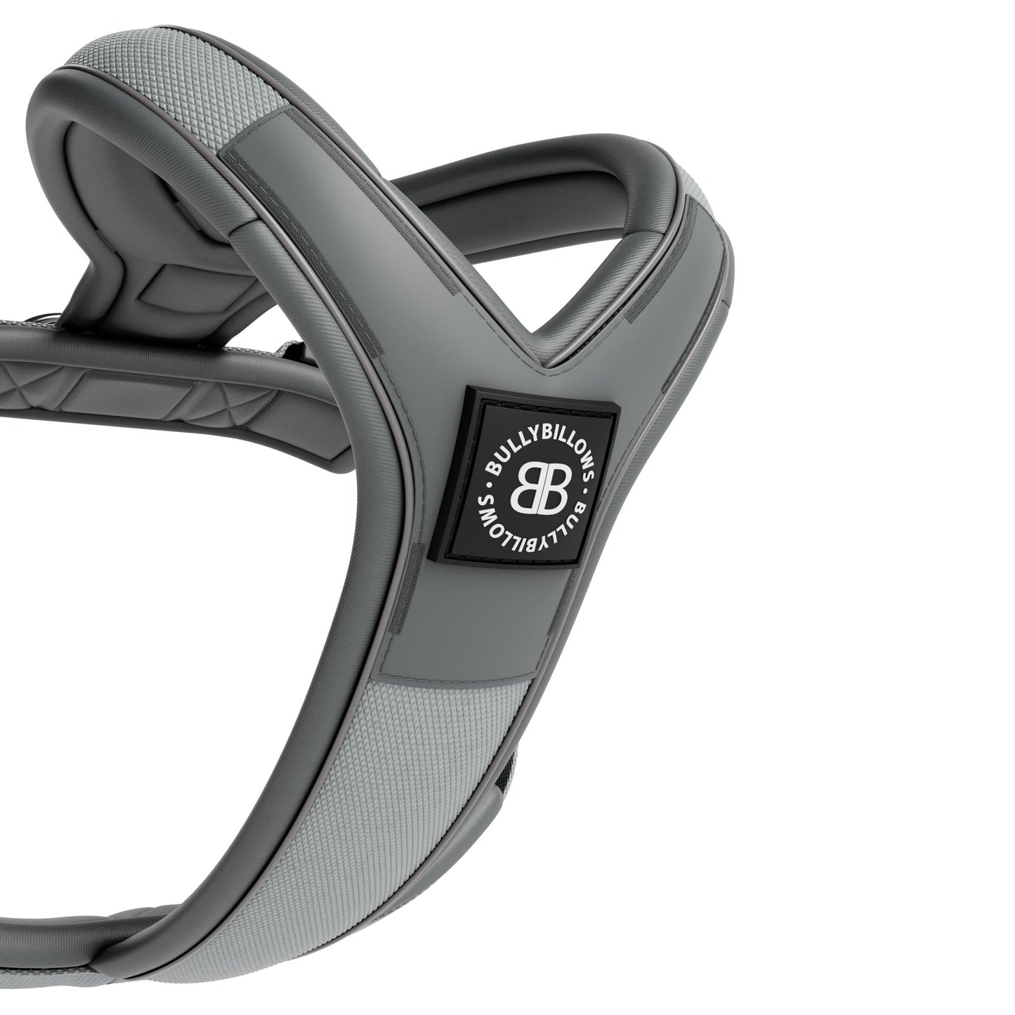 Slip on Harness | Foam Padded - Metal Grey