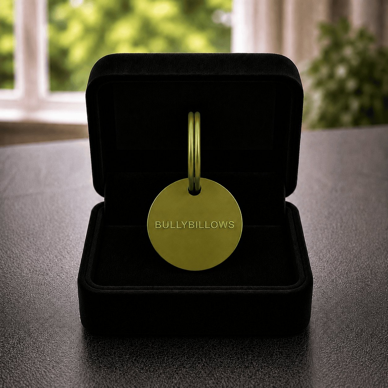 Dog ID Tag - Khaki (With Gift Box)
