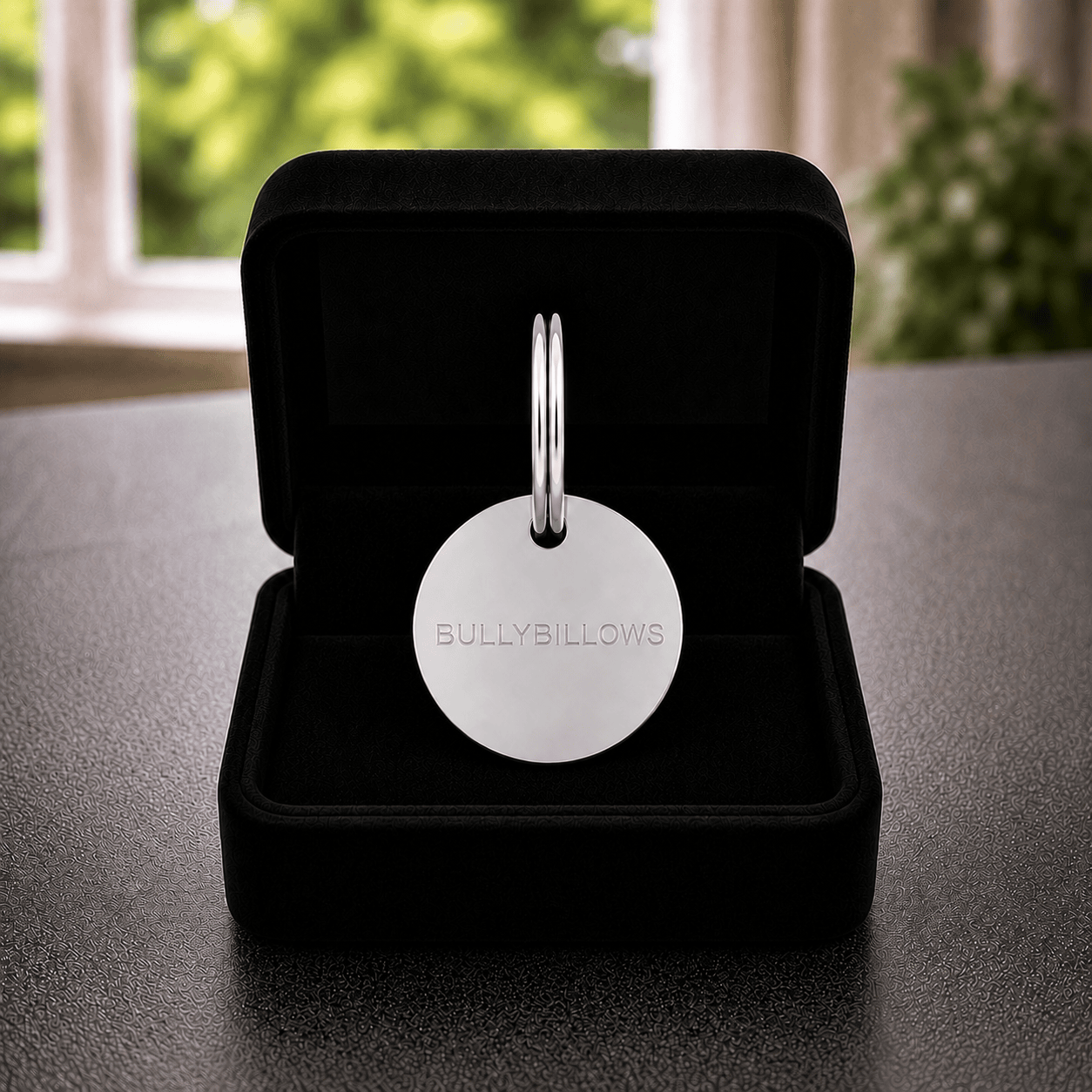 Dog ID Tag - Silver (With Gift Box)
