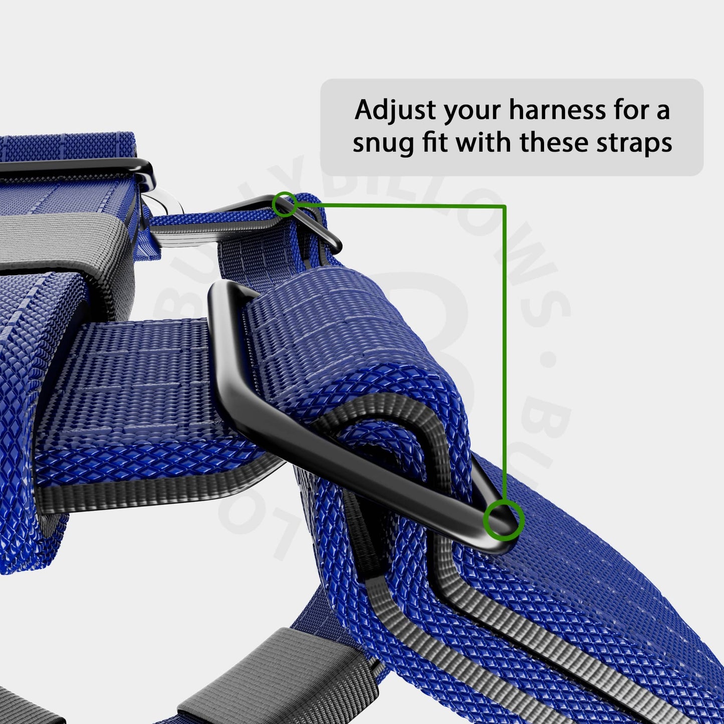 Anti-Pull TRI-Harness® | Training Dog Harness for All Breeds - Blue