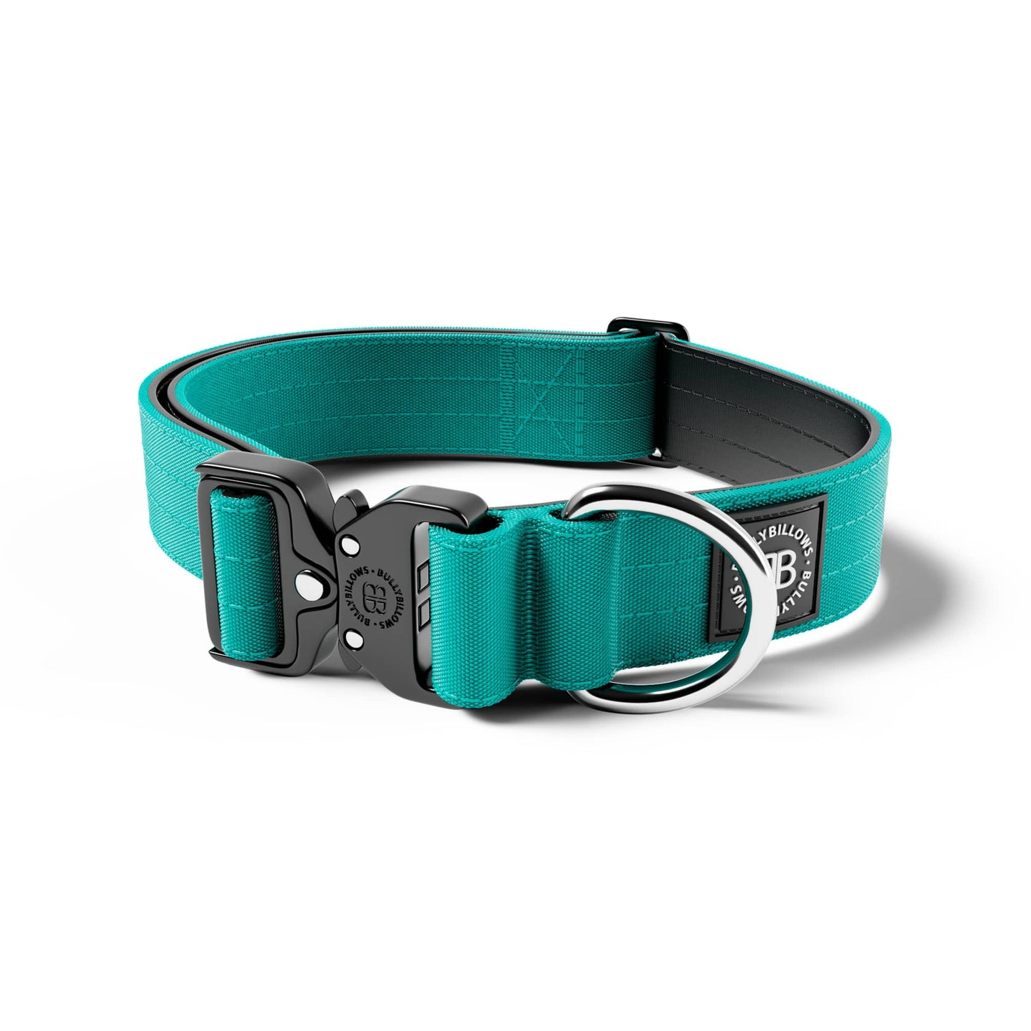 4cm Combat® Collar | No Handle & Secured Clip - Turquoise