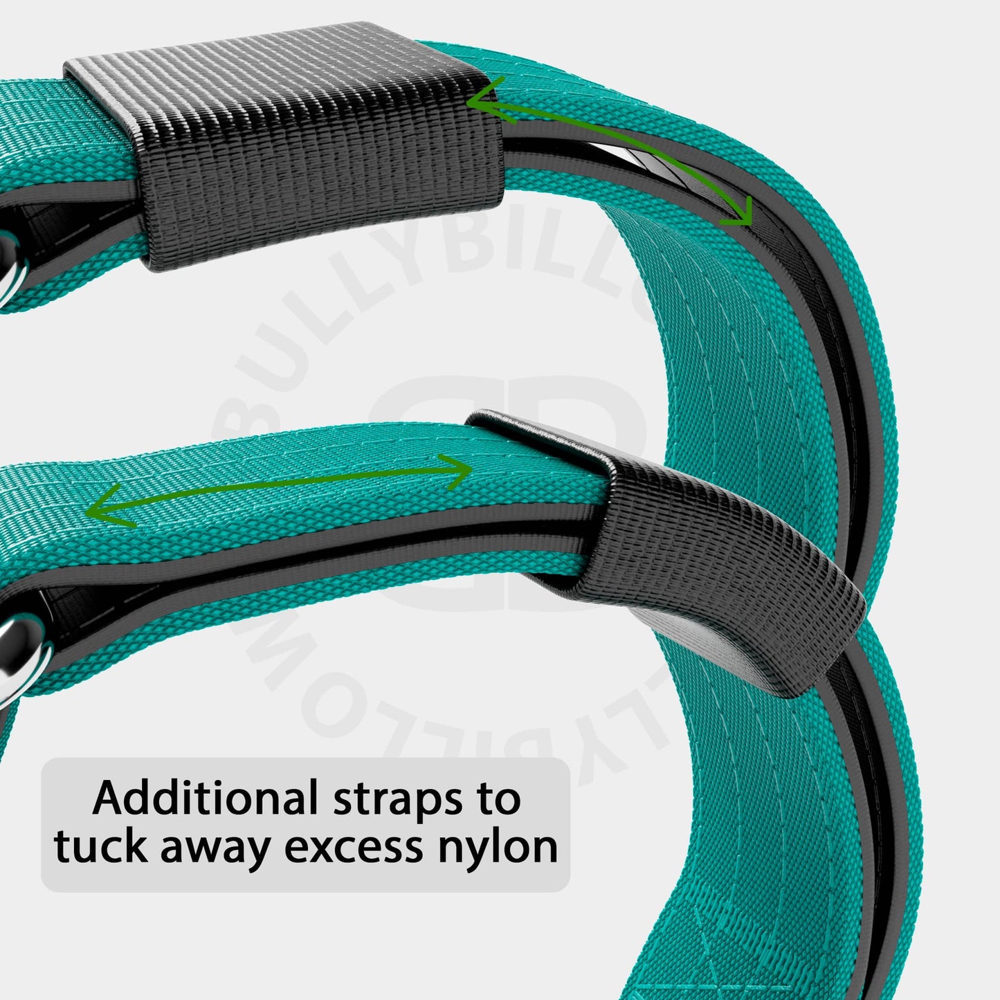 Anti-Pull TRI-Harness® | Training Dog Harness for All Breeds - Turquoise