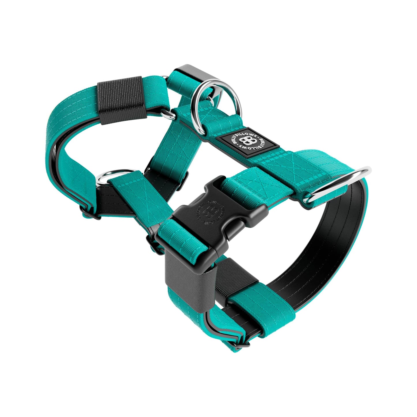 Anti-Pull TRI-Harness® | Training Dog Harness for All Breeds - Turquoise