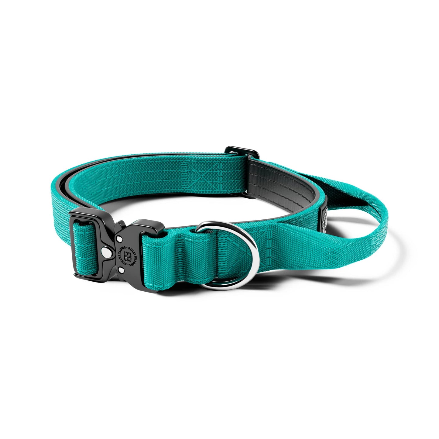 2.5cm Combat® Collar | With Handle & Secure Clip - Turquoise