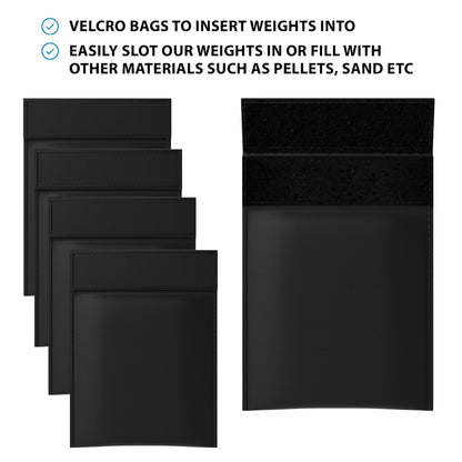 Weight & Fitness Comfort Harness | Health Enhancement - x5 Pockets - Black