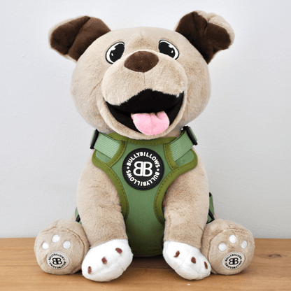 XL Bully Teddy Bear Harness | Khaki