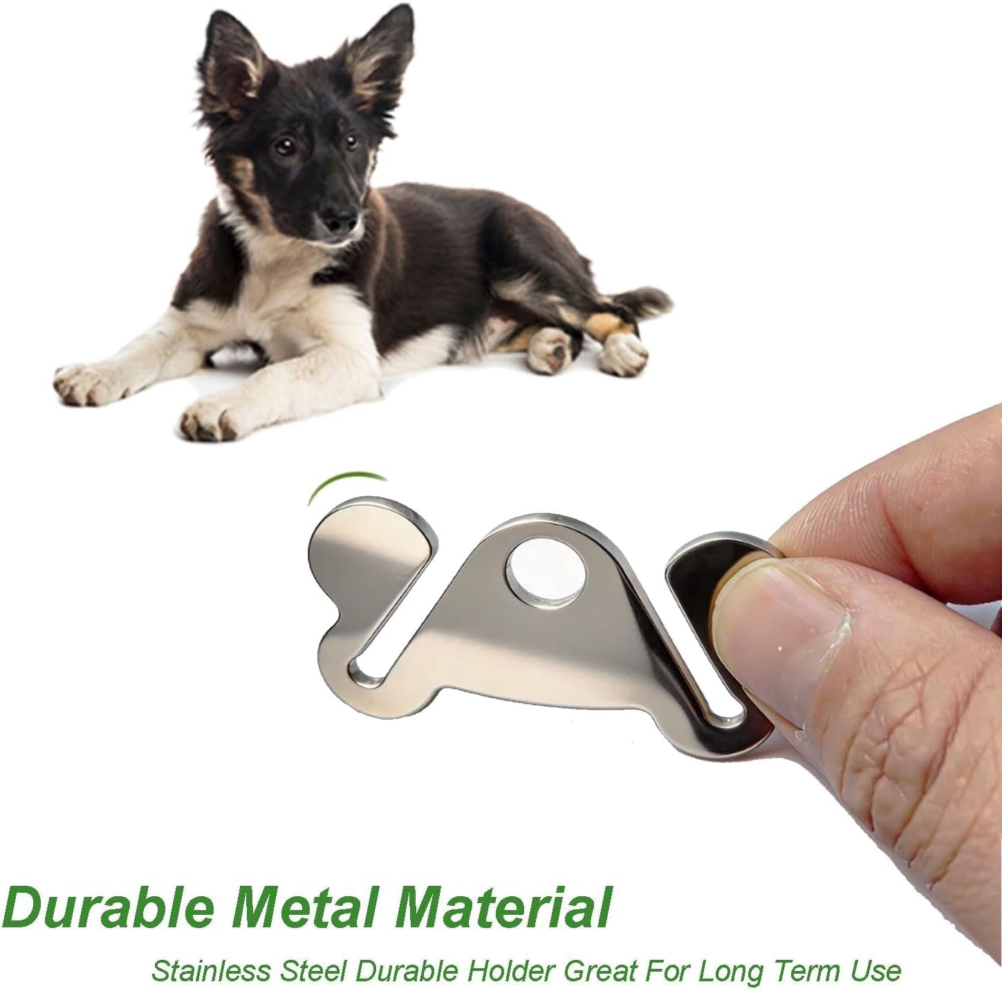Hands-Free Dog Poop Bag Holder 2-Pack Prismra