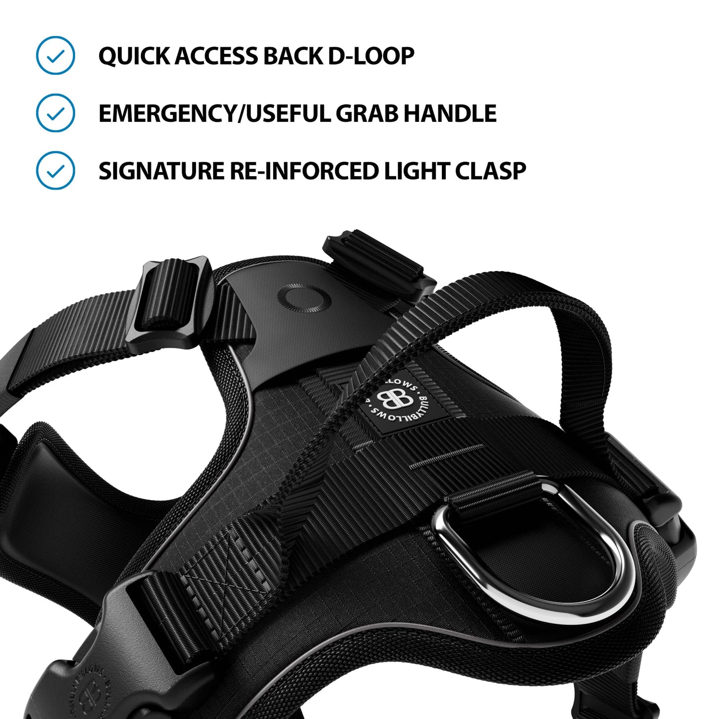 Anti Pull Hurricane Harness Lighter | With Handle - Black