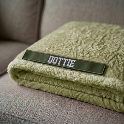 Solid Sage Edition | Luxury Human & Dog Blanket